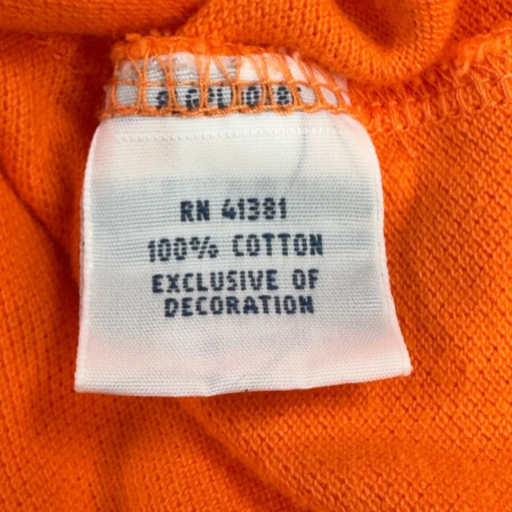 Polo Ralph Lauren Shirt Men's XL  Orange Green Pony Short Sleeve Golf Summer